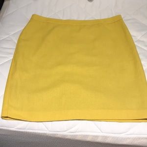 Mustard Yellow Skirt